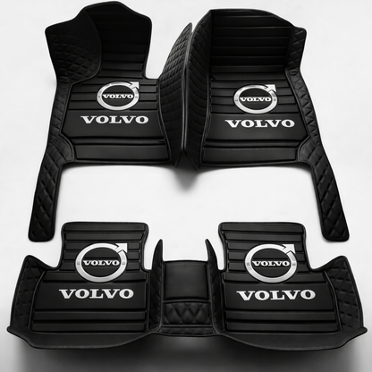 Prémium PVC és bőr autószőnyeg garnitúra: teljes körű védelem, vízálló és minden évszakban időtálló kivitel – első és hátsó szett.