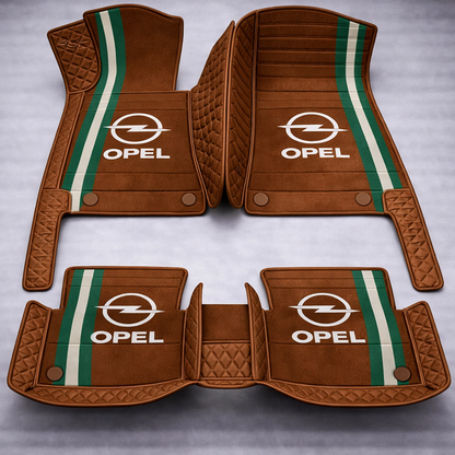 Prémium PVC és bőr autószőnyeg garnitúra: teljes körű védelem, vízálló és minden évszakban időtálló kivitel – első és hátsó szett.