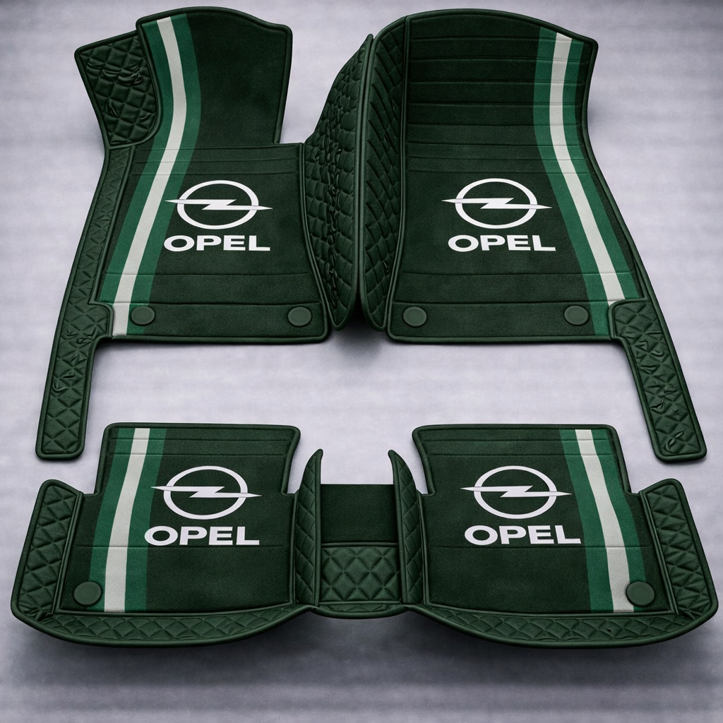 Prémium PVC és bőr autószőnyeg garnitúra: teljes körű védelem, vízálló és minden évszakban időtálló kivitel – első és hátsó szett.