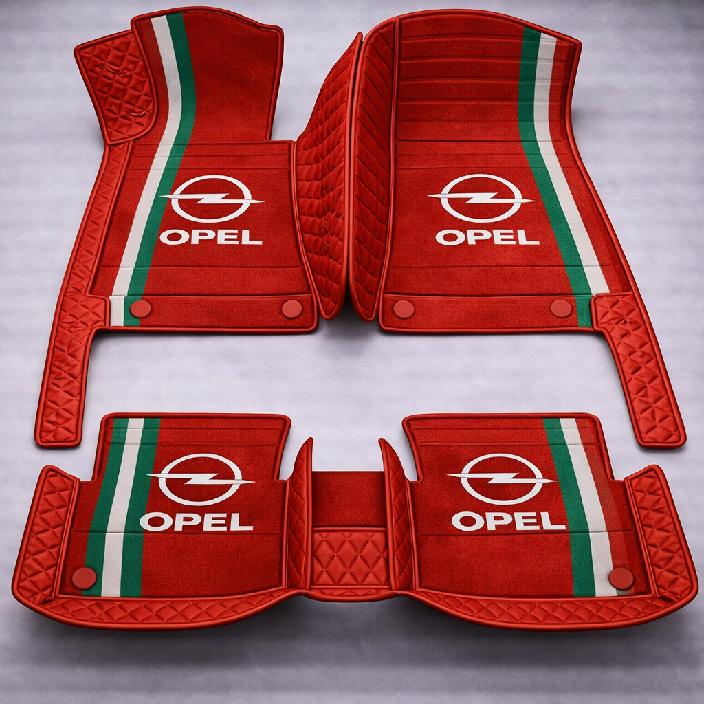 Prémium PVC és bőr autószőnyeg garnitúra: teljes körű védelem, vízálló és minden évszakban időtálló kivitel – első és hátsó szett.