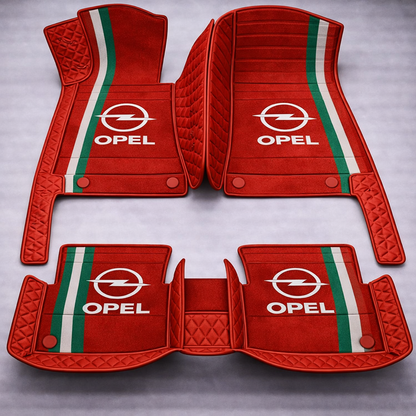 Prémium PVC és bőr autószőnyeg garnitúra: teljes körű védelem, vízálló és minden évszakban időtálló kivitel – első és hátsó szett.