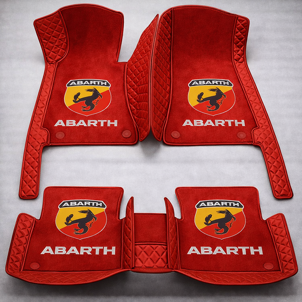 Prémium PVC és bőr autószőnyeg garnitúra: teljes körű védelem, vízálló és minden évszakban időtálló kivitel – első és hátsó szett.