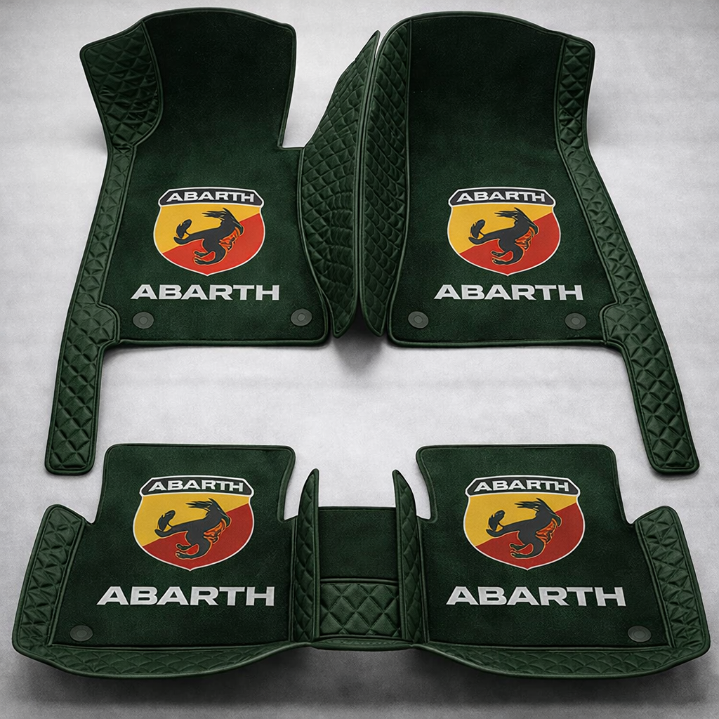 Prémium PVC és bőr autószőnyeg garnitúra: teljes körű védelem, vízálló és minden évszakban időtálló kivitel – első és hátsó szett.