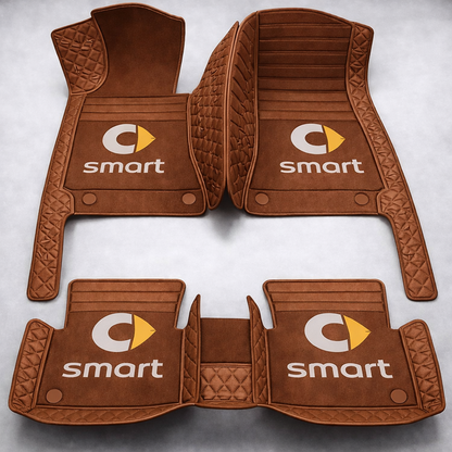 Prémium PVC és bőr autószőnyeg garnitúra: teljes körű védelem, vízálló és minden évszakban időtálló kivitel – első és hátsó szett.