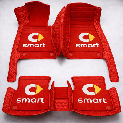 Prémium PVC és bőr autószőnyeg garnitúra: teljes körű védelem, vízálló és minden évszakban időtálló kivitel – első és hátsó szett.