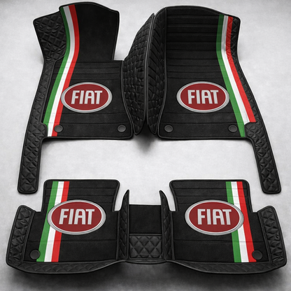 Prémium PVC és bőr autószőnyeg garnitúra: teljes körű védelem, vízálló és minden évszakban időtálló kivitel – első és hátsó szett.