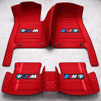 Prémium PVC és bőr autószőnyeg garnitúra: teljes körű védelem, vízálló és minden évszakban időtálló kivitel – első és hátsó szett.