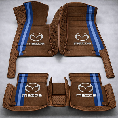 Prémium PVC és bőr autószőnyeg garnitúra: teljes körű védelem, vízálló és minden évszakban időtálló kivitel – első és hátsó szett.