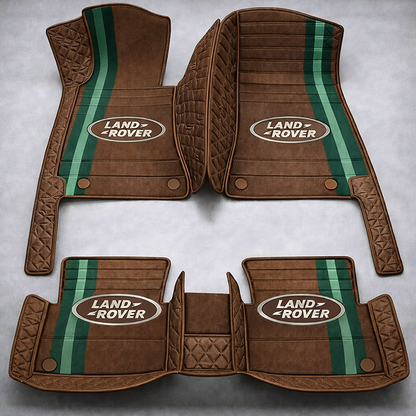 Prémium PVC és bőr autószőnyeg garnitúra: teljes körű védelem, vízálló és minden évszakban időtálló kivitel – első és hátsó szett.