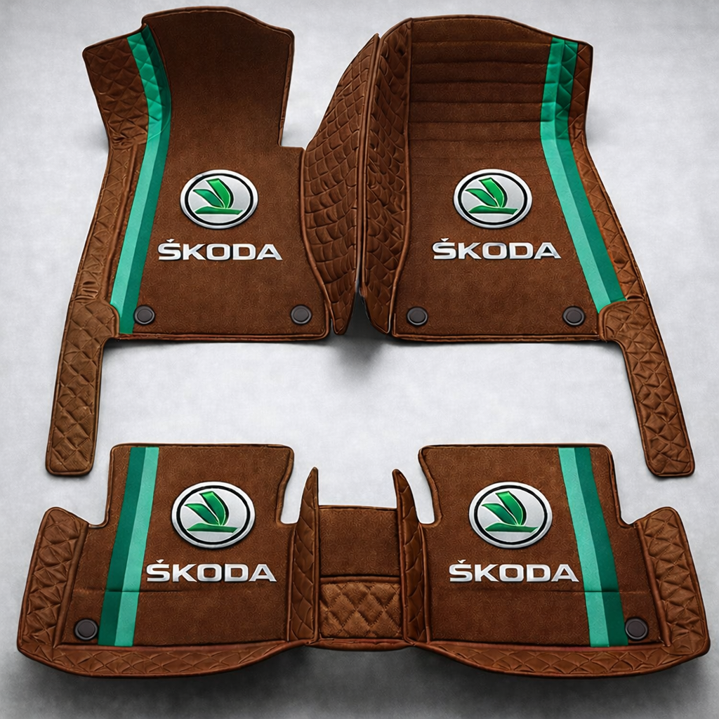 Prémium PVC és bőr autószőnyeg garnitúra: teljes körű védelem, vízálló és minden évszakban időtálló kivitel – első és hátsó szett.