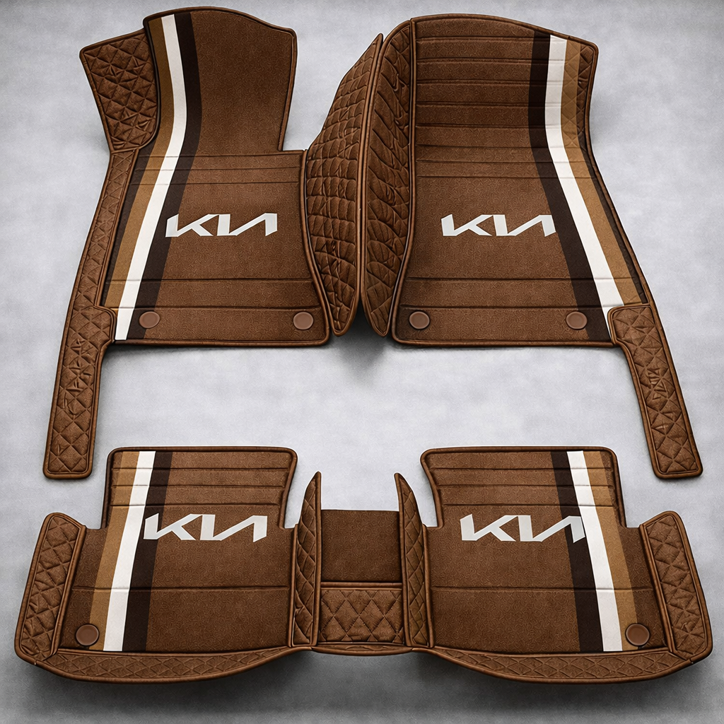 Prémium PVC és bőr autószőnyeg garnitúra: teljes körű védelem, vízálló és minden évszakban időtálló kivitel – első és hátsó szett.