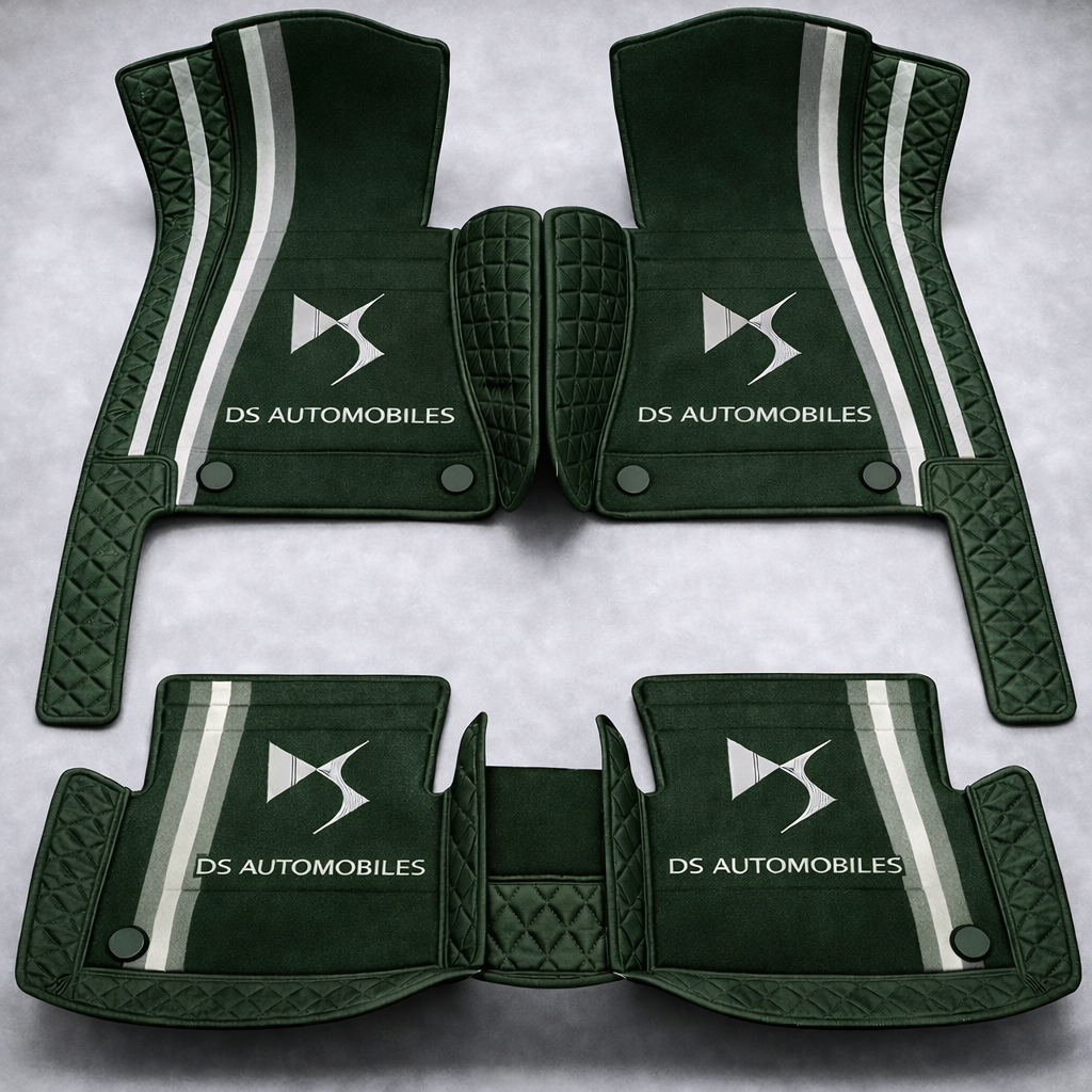 Prémium PVC és bőr autószőnyeg garnitúra: teljes körű védelem, vízálló és minden évszakban időtálló kivitel – első és hátsó szett.