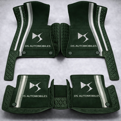 Prémium PVC és bőr autószőnyeg garnitúra: teljes körű védelem, vízálló és minden évszakban időtálló kivitel – első és hátsó szett.