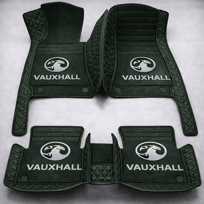 Prémium PVC és bőr autószőnyeg garnitúra: teljes körű védelem, vízálló és minden évszakban időtálló kivitel – első és hátsó szett.