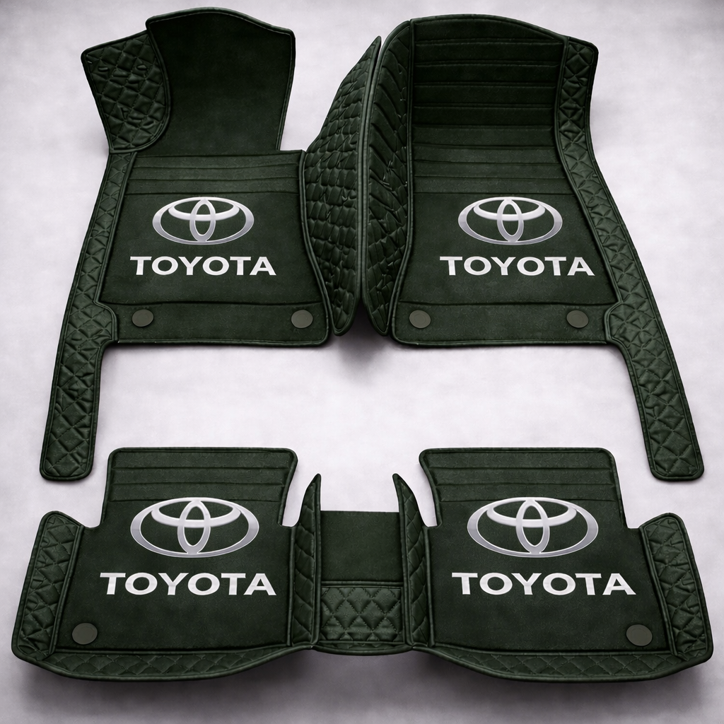 Prémium PVC és bőr autószőnyeg garnitúra: teljes körű védelem, vízálló és minden évszakban időtálló kivitel – első és hátsó szett.