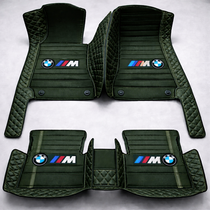 Prémium PVC és bőr autószőnyeg garnitúra: teljes körű védelem, vízálló és minden évszakban időtálló kivitel – első és hátsó szett.