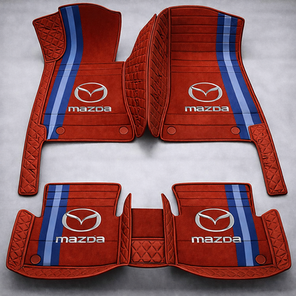 Prémium PVC és bőr autószőnyeg garnitúra: teljes körű védelem, vízálló és minden évszakban időtálló kivitel – első és hátsó szett.